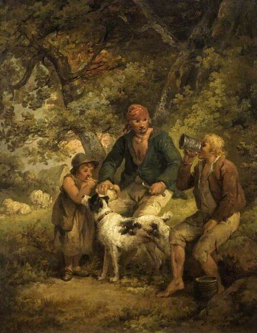 The Peasants' Repast, 1792, George Morland