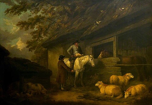 Bargaining for Sheep, 1794, George Morland