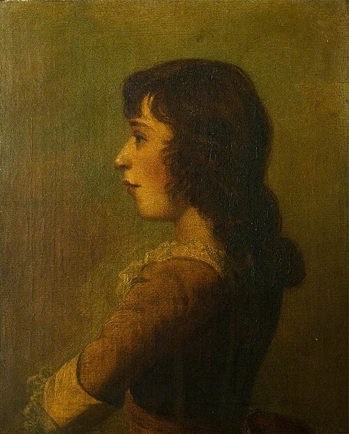 Portrait of a Girl, , George Morland
