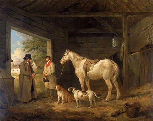 Paying the Ostler, , George Morland
