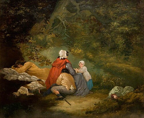 The Sleepers (Gypsy Scene), , George Morland