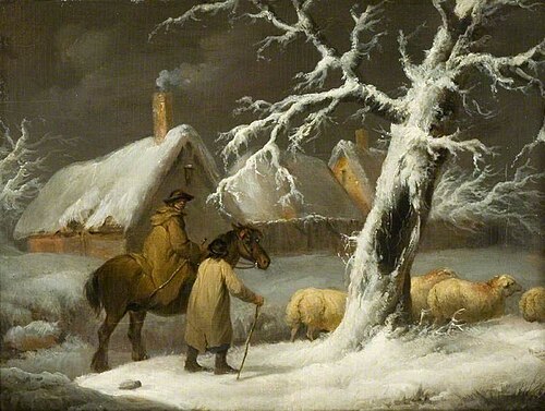 Winter Landscape, , George Morland