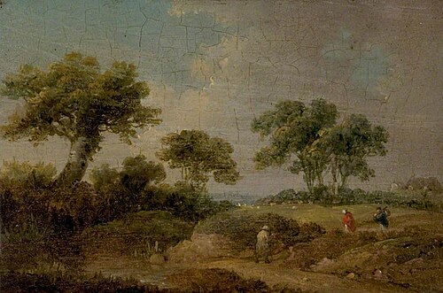 Landscape with Figures, , George Morland