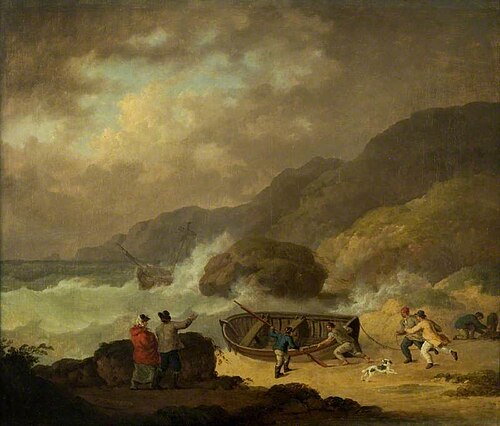Storm and Wreck, , George Morland