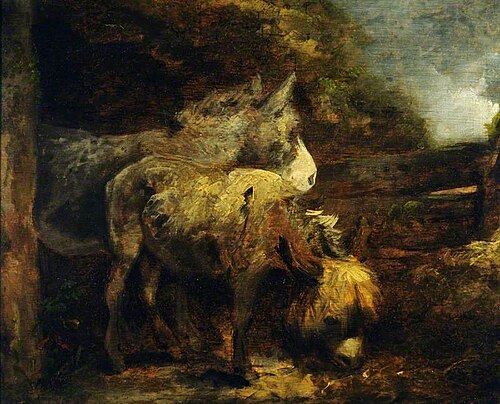 Donkeys, , George Morland