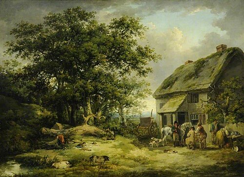 The Village Inn, , George Morland