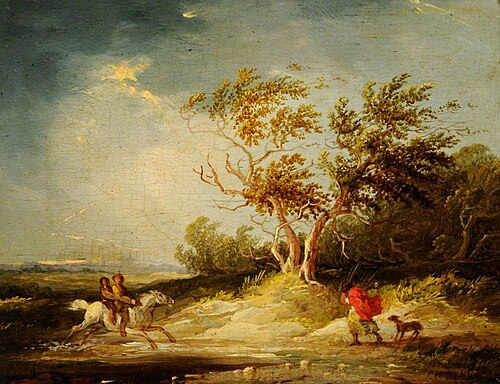 The Approaching Storm, , George Morland
