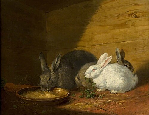 Rabbits, , George Morland