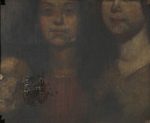 Three Figures (verso), , George Morland