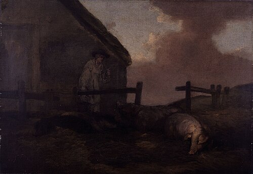Swineherd, , George Morland