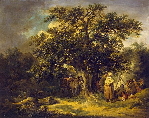 Gipsies, 1800, George Morland