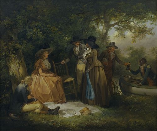 The Anglers' Repast, 1789, George Morland