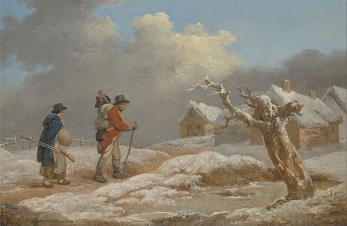 A Soldier's Return, 1750, George Morland