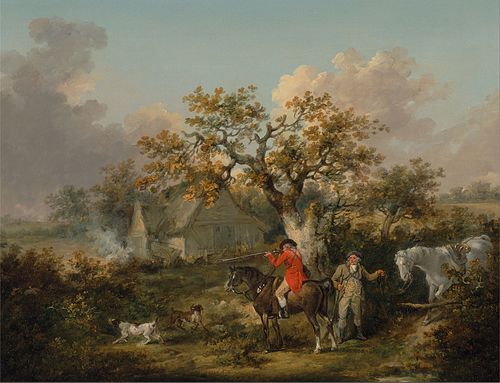 Partridge Shooting, 1790, George Morland