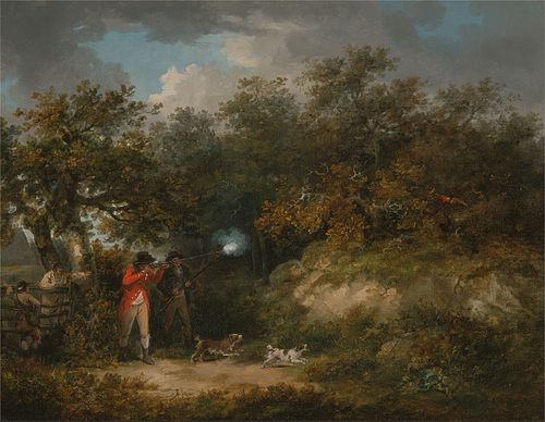 Pheasant Shooting, 1790, George Morland