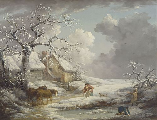 Winter Landscape, 1790, George Morland