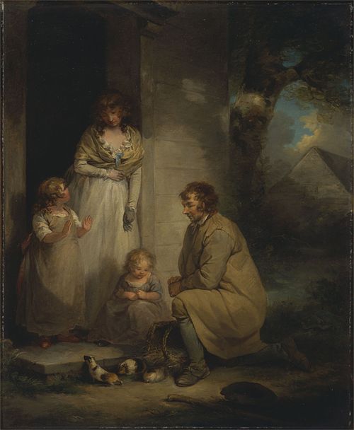 Selling Guinea Pig, 1789, George Morland