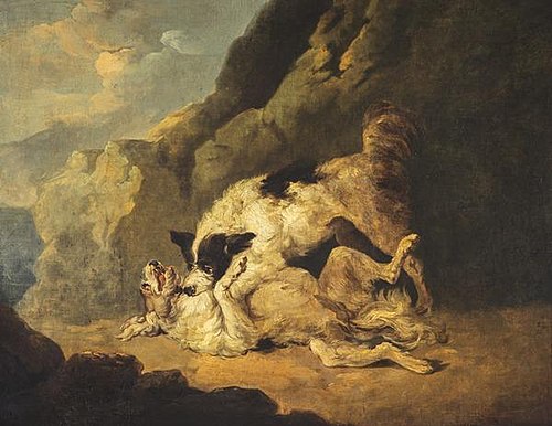 Fighting Dogs, 1790, George Morland