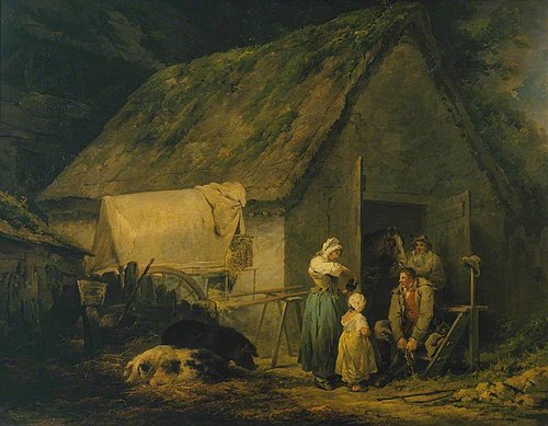 Morning: Higglers Preparing for Market, 1791, George Morland