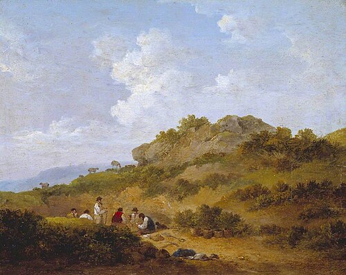 The Gravel Diggers, , George Morland