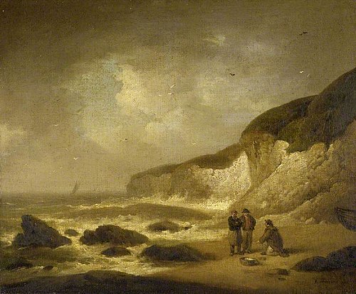 Coast scene, , George Morland
