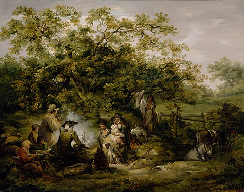 Gypsy Encampment, 1790, George Morland