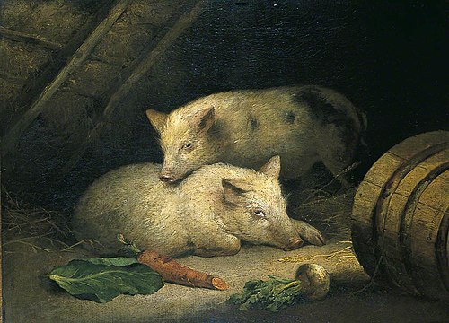 Cochons, 1787, George Morland