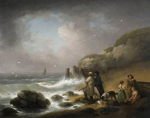 Shooting Sea Fowl, 1795, George Morland