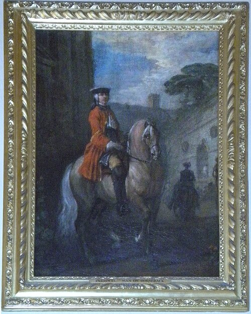 Portrait of a Horseman, 1730, Charles Parrocel