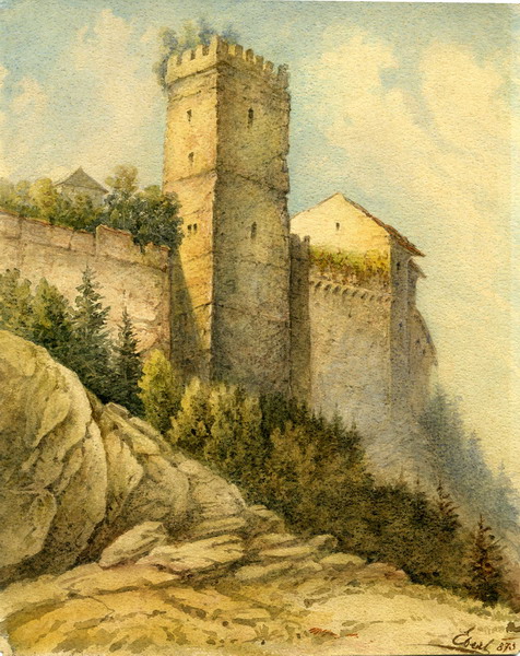 Obzidni stolp, 1873, Alojz Eberl