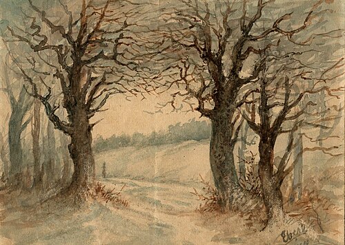 Drevje pri Noršincih, 1881, Alojz Eberl