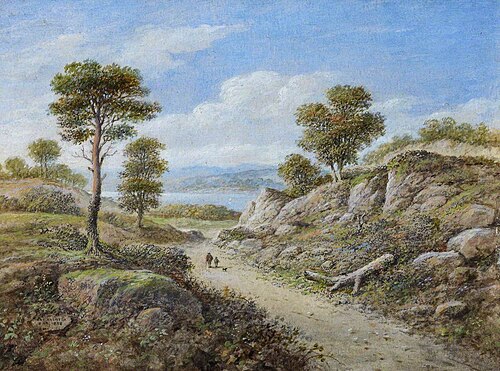 Landscape, 1885, James Nasmyth