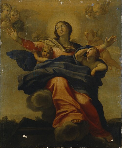 Assumption of the Virgin Mary, 1650, Niccolò Berrettoni