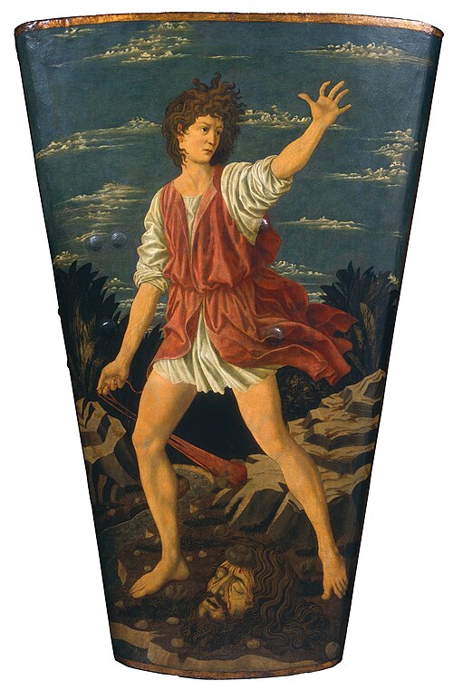David et Goliath, 1450, Andrea del Castagno