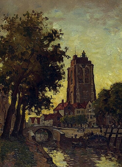 Gezicht op Goedereede, 1900, Charles Dankmeijer
