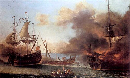 naval-battle, 1725, Adrien Manglard