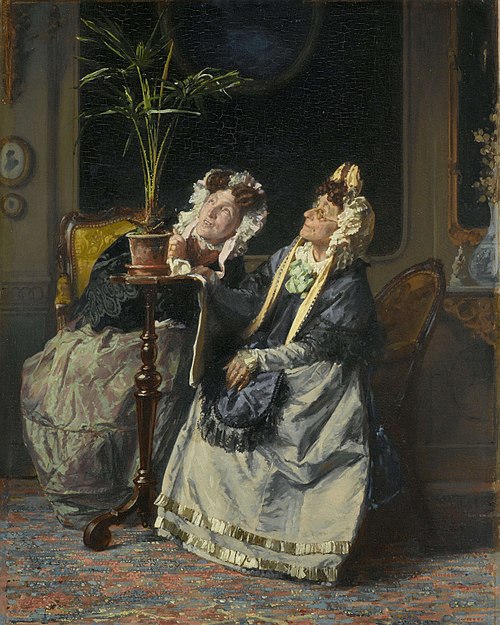 Under the Palms, 1880, Alexander Hugo Bakker Korff