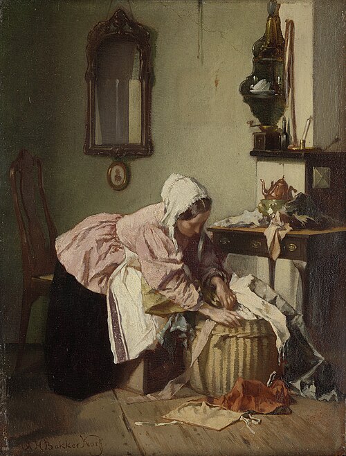 The Rag Basket, 1850, Alexander Hugo Bakker Korff