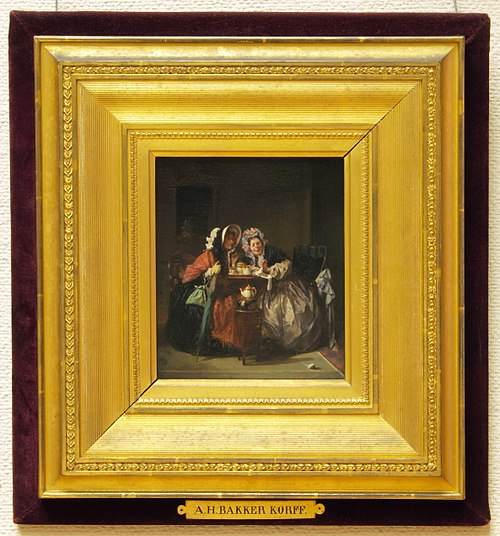 Conversation confidentielle, 1850, Alexander Hugo Bakker Korff