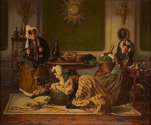 De tantes gaan op reis, 1876, Alexander Hugo Bakker Korff