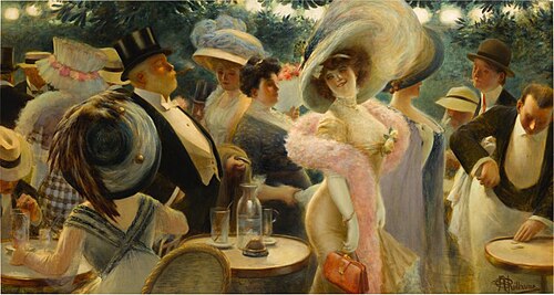 Café of Paris, , Albert Guillaume