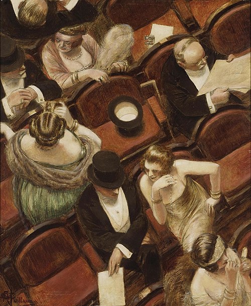 Au theatre, 1942, Albert Guillaume