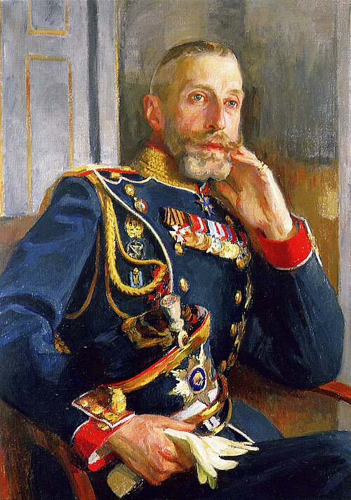 Portrait of Grand Duke Constantine Constantinovich, 1912, Ossip Braz