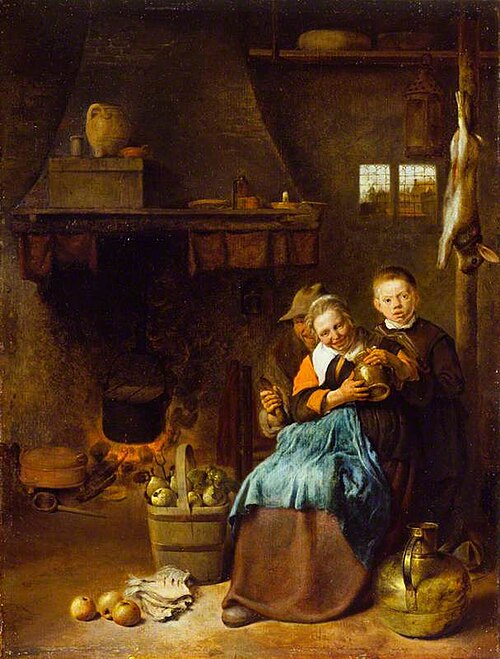 Rustic Courtship, 1656, Pieter Duyfhuysen