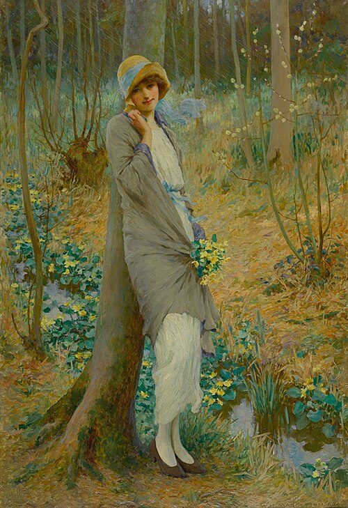 Marsh Marigolds, , William Henry Margetson
