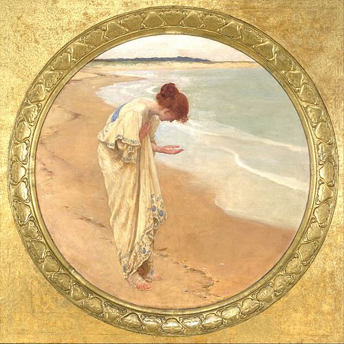 The sea hath its pearls, 1897, William Henry Margetson