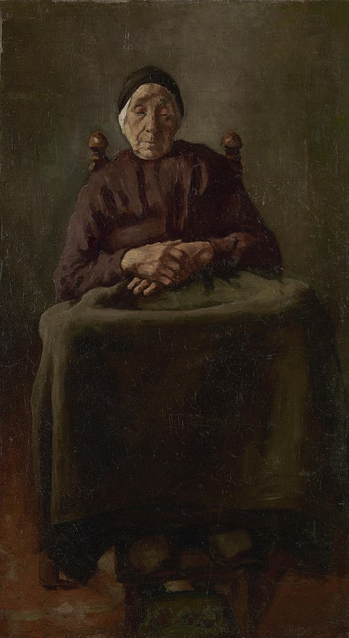 Old Drenthe Woman, , Anthon van Rappard
