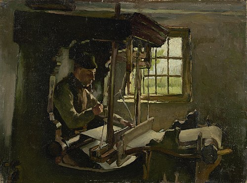Weaver, 1884, Anthon van Rappard