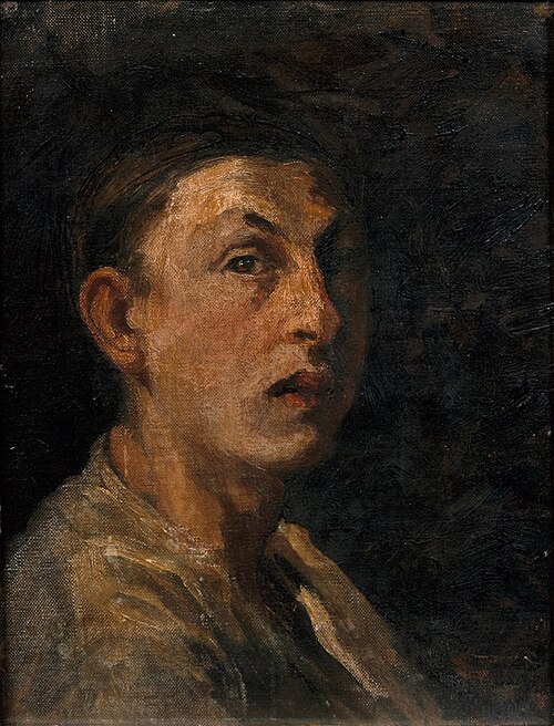 Zelfportret, 1878, Anthon van Rappard