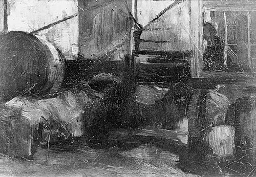 Fabrieksinterieur, 1890, Anthon van Rappard